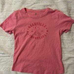 Nashville baby tee shirt